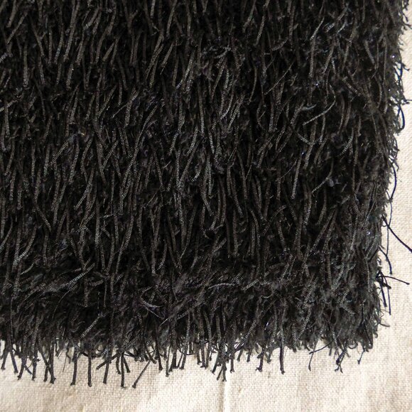 NWT Zara Girls 10 Feathery Fringed T-Shirt Top - Picture 5 of 15